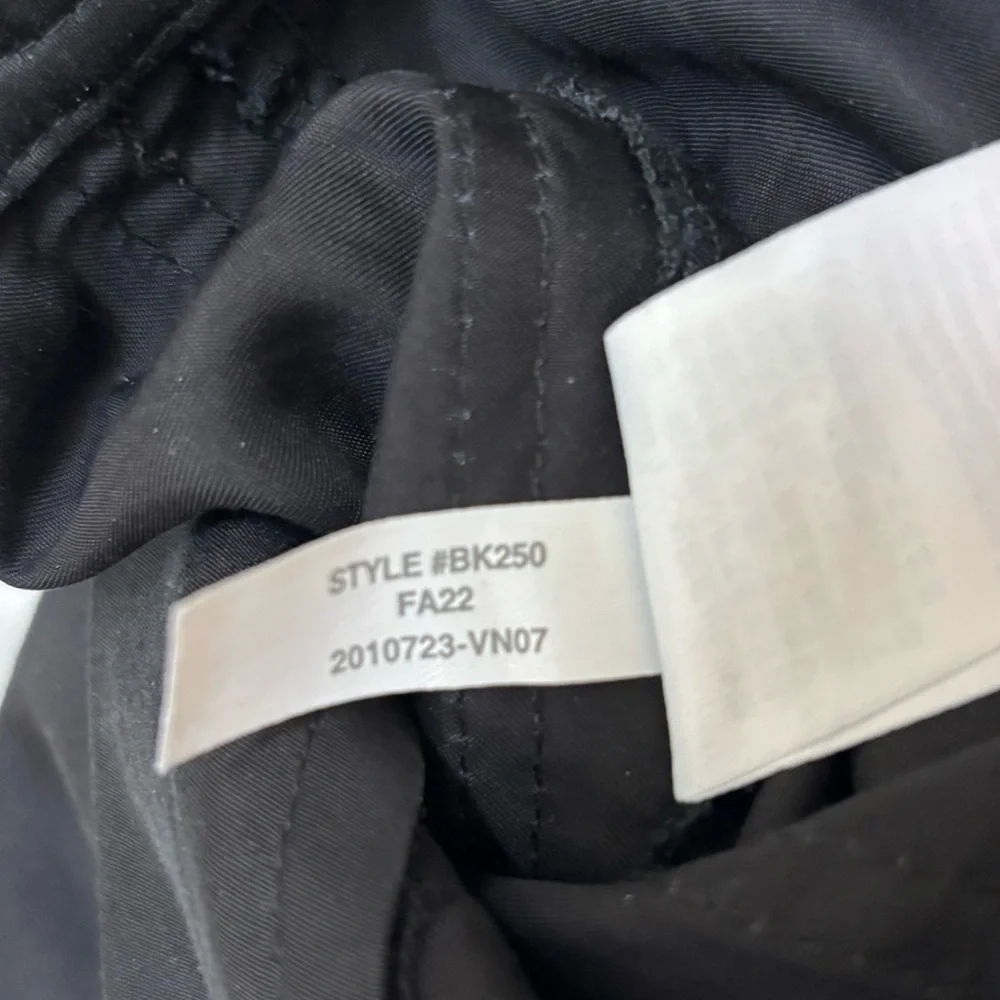 J. Crew Drapey Lyocell Viscose Twill Black Relaxed Fit Pants Size 16 NWT